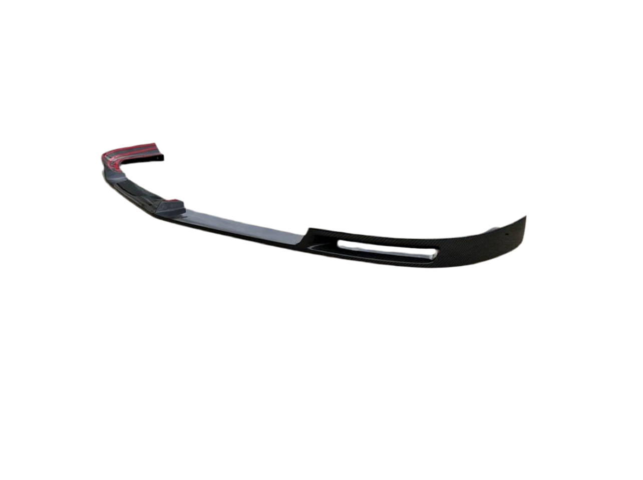 2012-2015 C63 V STYLE CARBON FIBER FRONT LIP