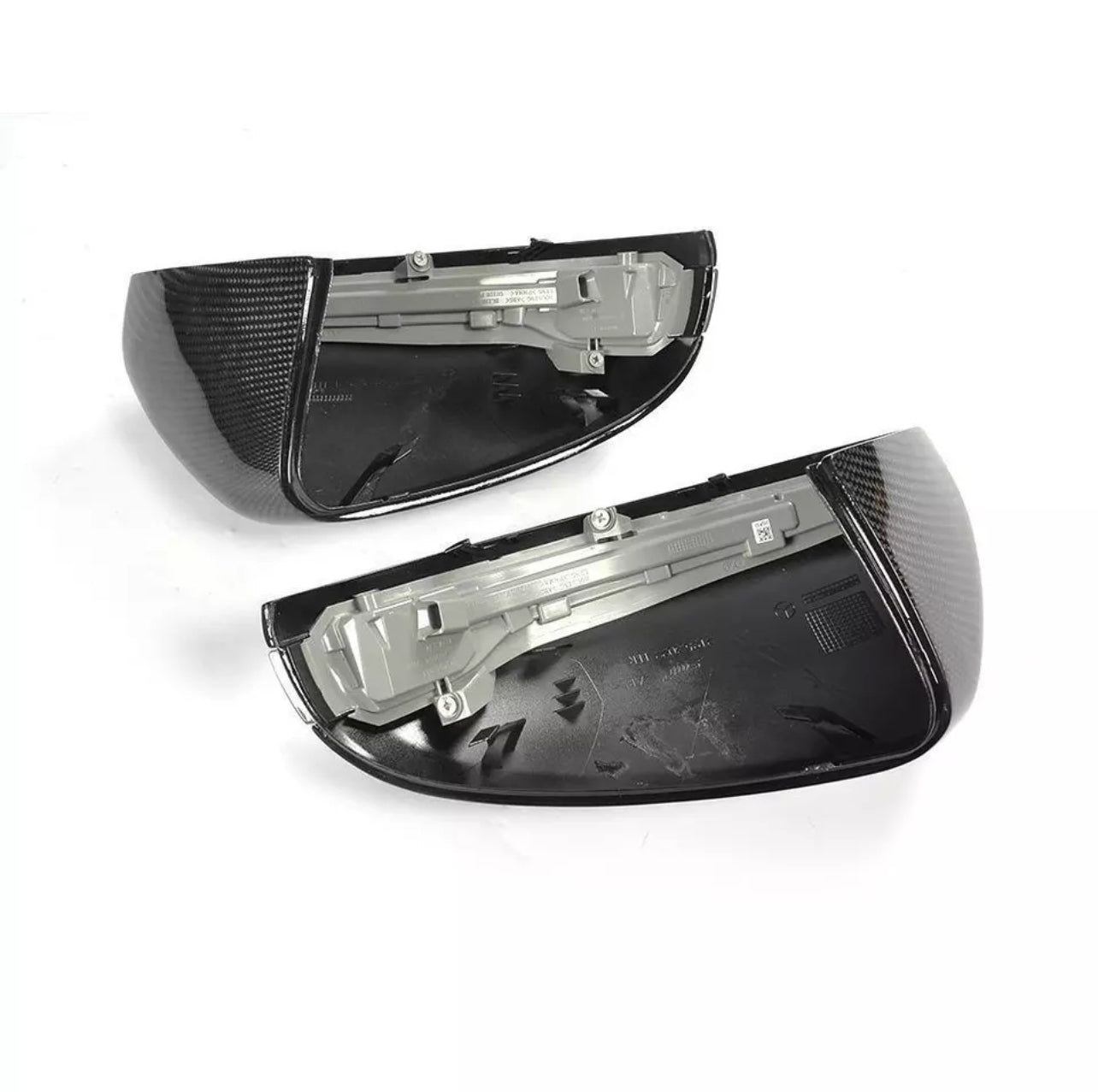 W205/W213/W222/W257 CARBON FIBER MIRROR CAPS WITH LED