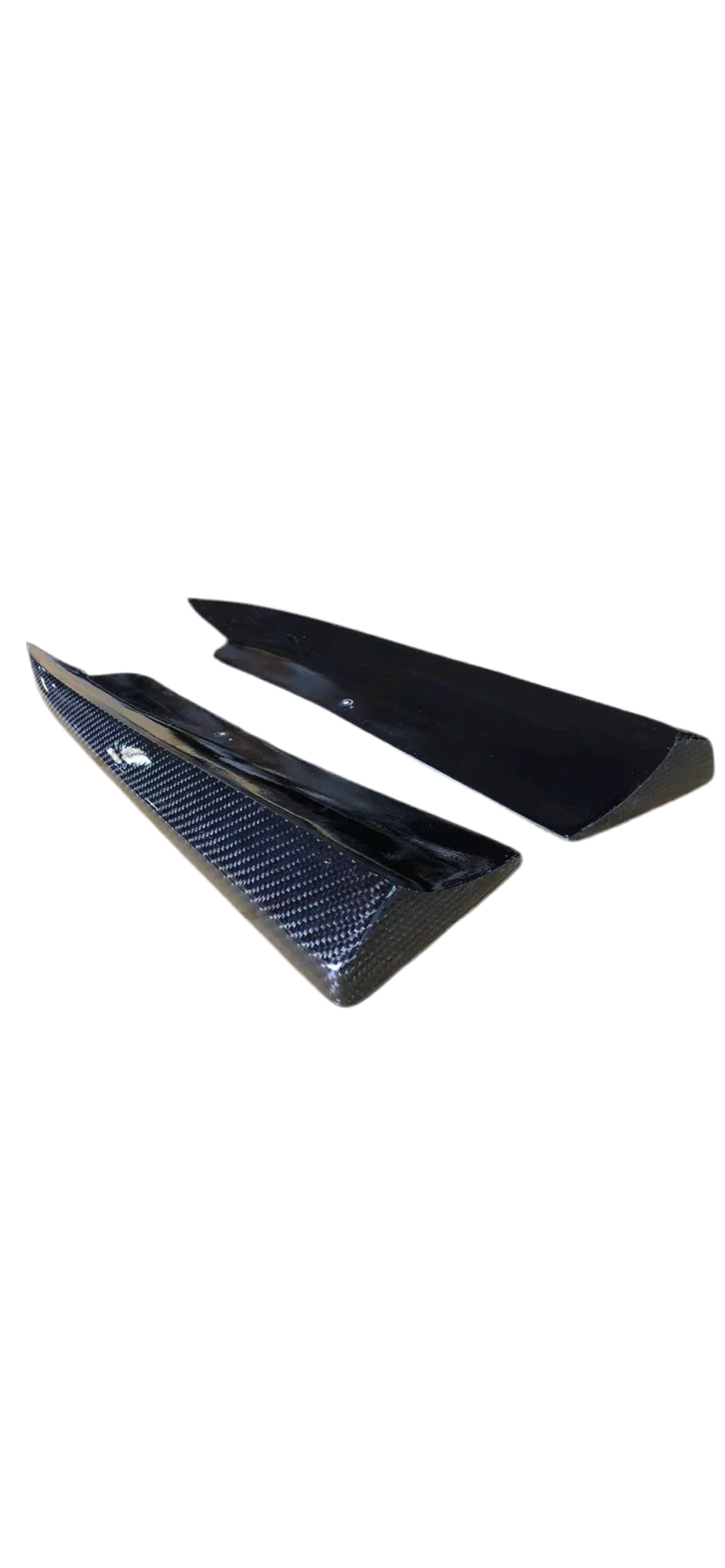 2012-2018 CLS CARBON FIBER REAR BUMPER SPLITTER