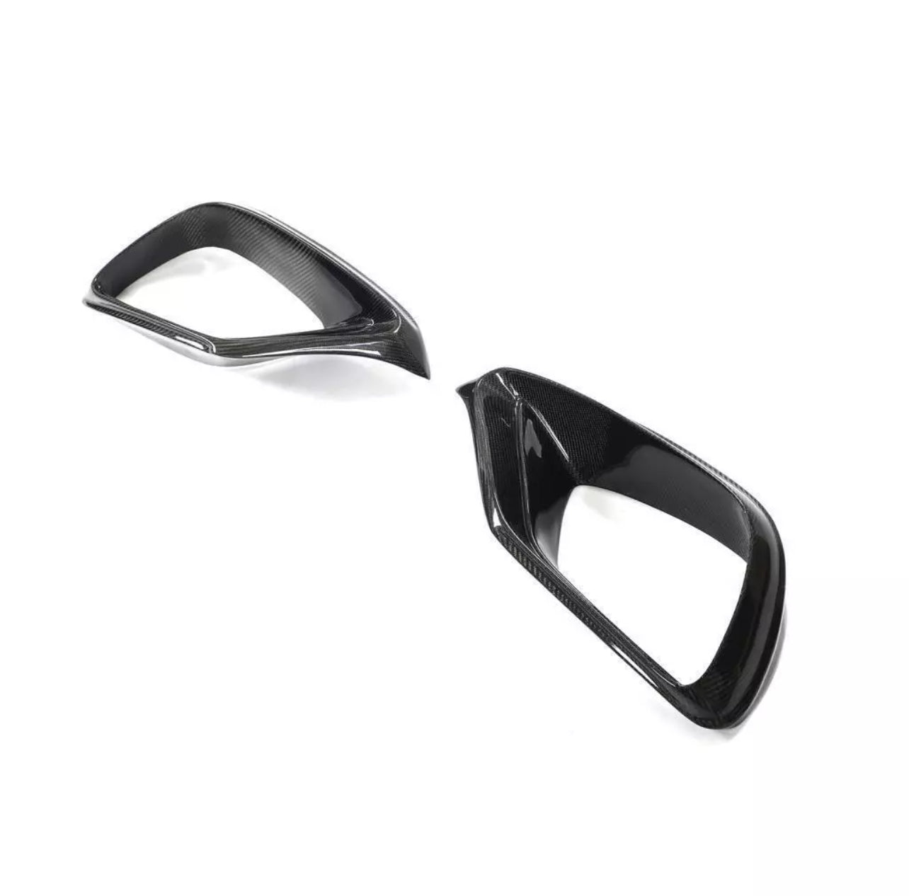 2017-2023 MERCEDES E63 CARBON FIBER FRONT BUMPER AIR VENT COVER