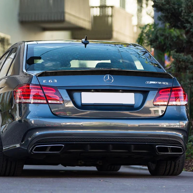 2010-2016 E CLASS VT STYLE CARBON FIBER SPOILER