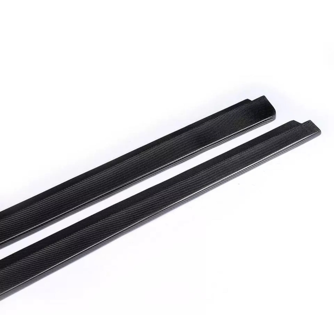 2008-2015 C CLASS CARBON FIBER SIDE SKIRTS