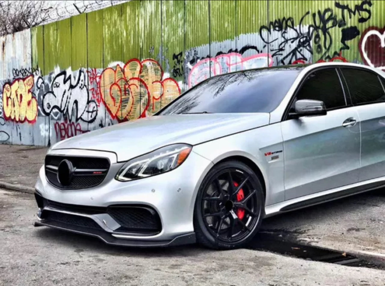 2014-2016 E63/E63S CARBON FIBER FRONT LIP