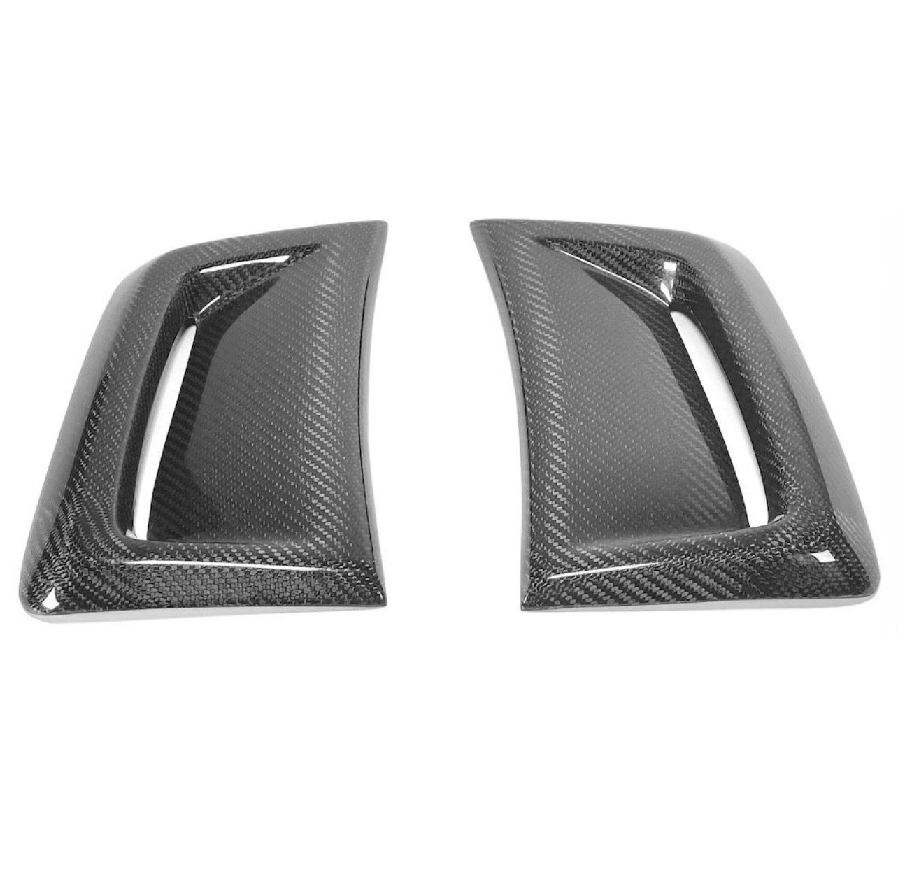 2012-2015 MERCEDES C63 AMG CARBON FIBER FRONT VENT COVER