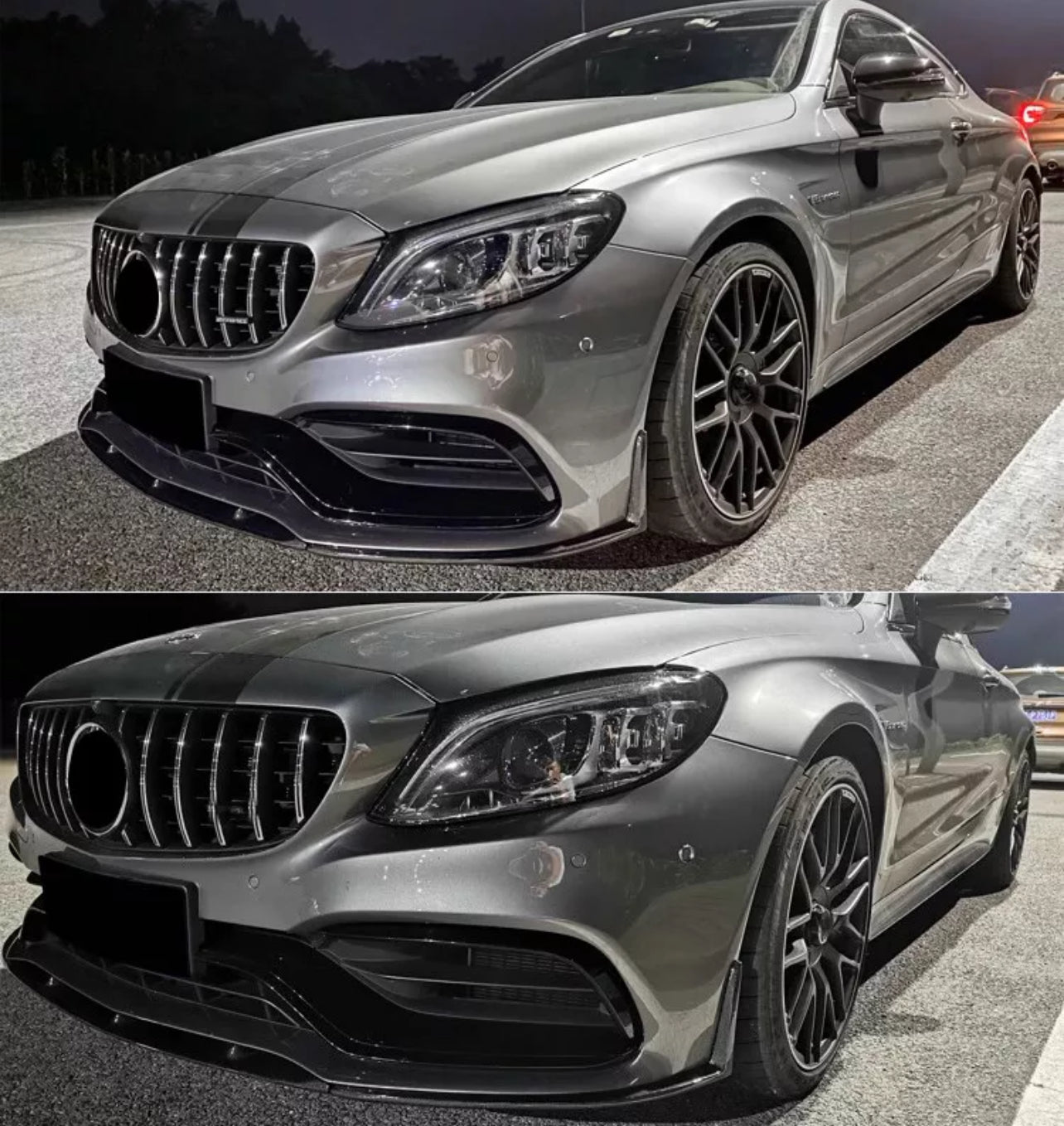 2015-2021 C63 CARBON FIBER FRONT LIP