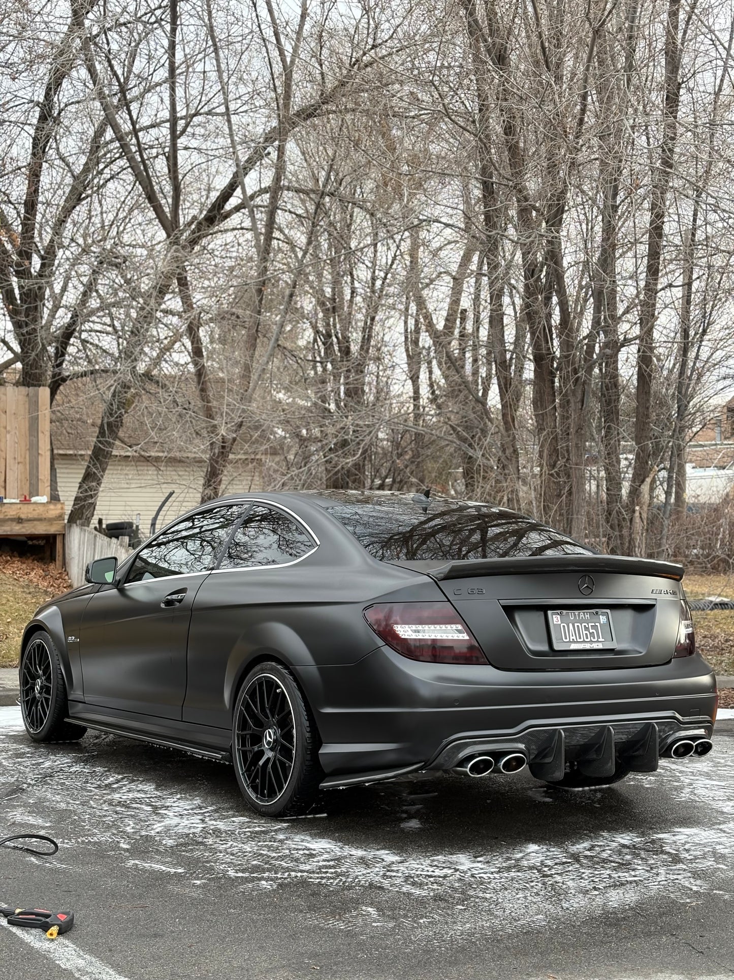 2008-2015 MERCEDES C CLASS V STYLE SPOILER