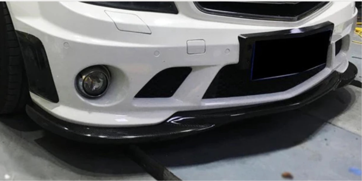 2008-2011 C63 CARBON FIBER FRONT LIP